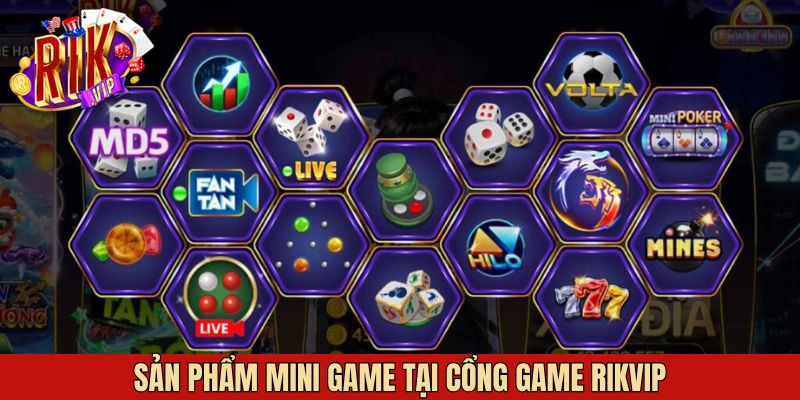 Mini game thú vị trên hệ thống RIKVIP